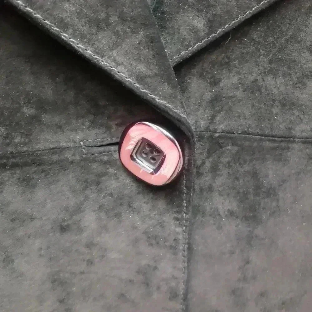 Neiman Marcus Exclusive Black Suede Jacket - Picture 3 of 8